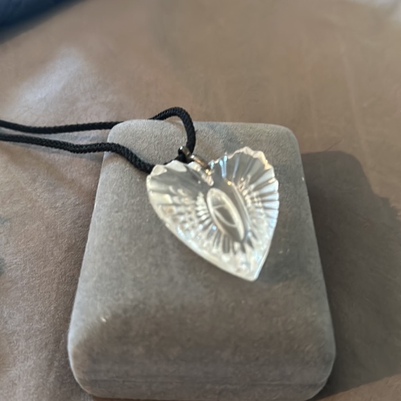 Waterford Crystal Heart Pendant - Picture 2 of 3